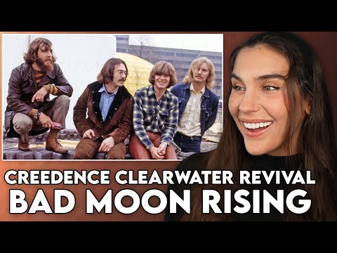 THIS IS SO CATCHY!! First Time Reaction to Creedence Clearwater Revival - "Bad Moon Rising"