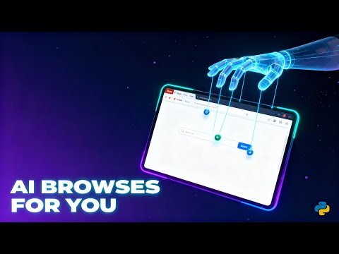 This AI Browser Agent Clicks, Scrolls & Thinks for You 🤯 | Browser-Use Python Tutorial