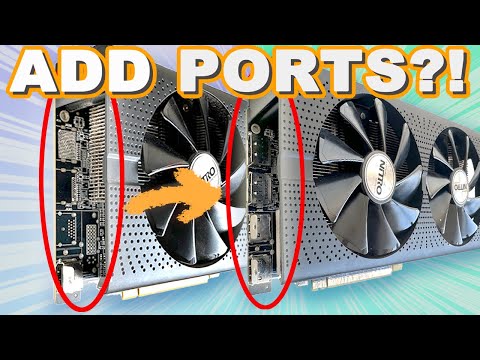 Soldering Video Ports onto Mining GPUs - Is this even possible?