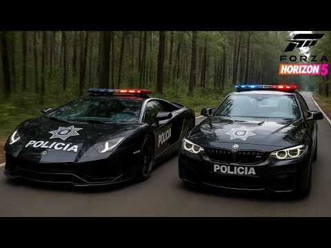 The special operation of the police strike force | Forza horizon 5