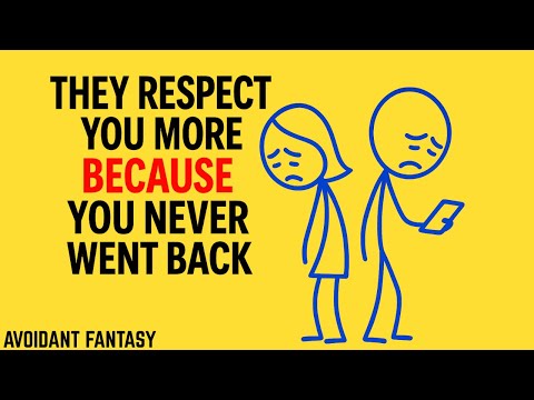 The Avoidant Respects You More Now Because You Never Went Back (No Comeback Rule) | Avoidant Fantasy