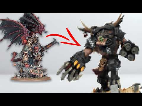 Kitbashing PRIME ORK ANGRON - What If Angron Was Raised By The Orks?