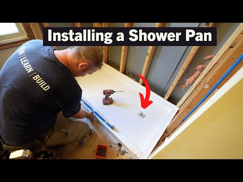 Installing a Shower Pan Base | Tub to Shower