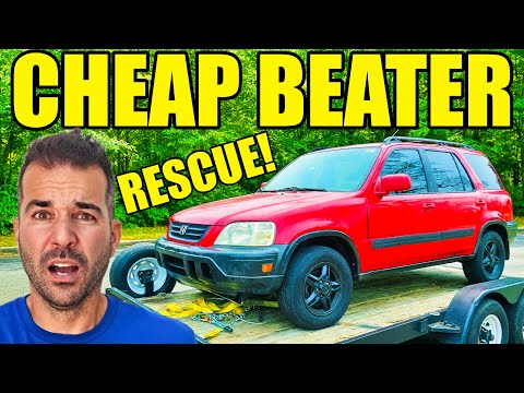 I Bought A Non-Running BEATER Honda & Used A CLOSEOUT Car Part HACK To Fix It’s Bad Engine CHEAP!
