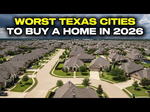 Top 10 Worst Texas Cities to Buy a Home in 2026