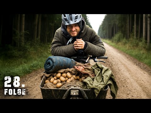 Der Rückweg wird HÄRTER als gedacht (ich werde für OBDACHLOS gehalten)  | Tag 28/100 autark