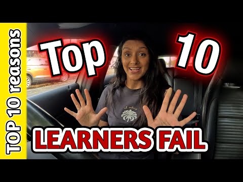 TOP 10 Reasons Why Learner Drivers FAIL Their Driving Test in 2024