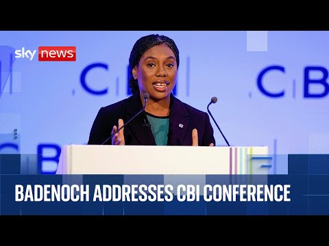 Badenoch takes aim at the government's Employment Rights Bill as she addresses business leaders