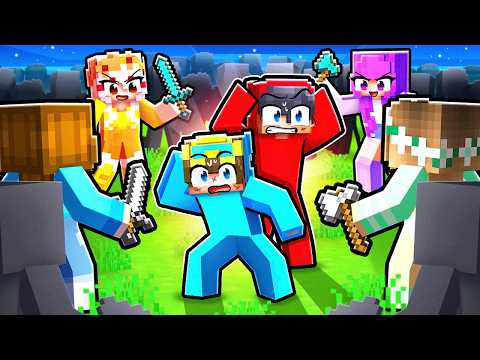 BOYS vs GIRLS Manhunt FINALE in Minecraft!