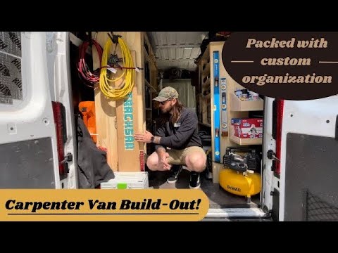 CONTRACTOR VAN BUILD || THIS WAS A GAME CHANGER