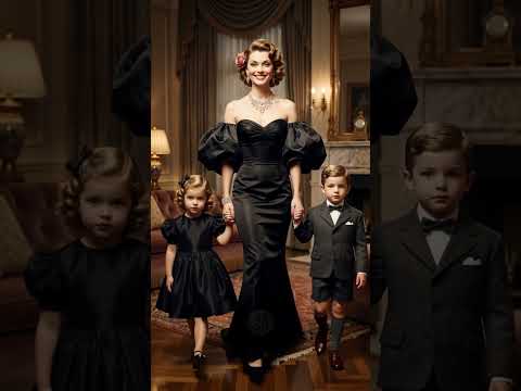 Elegant Motherhood — 1950s Family Style