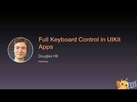 Full Keyboard Control in UIKit Apps - iOS Conf SG 2020
