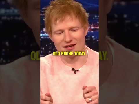 Ed Sheeran: 'Old Phone' origin story.🤯#edsheeren #shorts #oldphone #sadsong #sadstory #singing #fyp