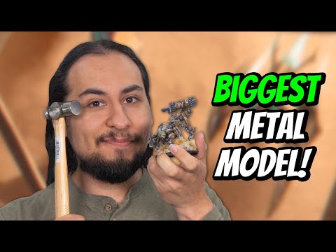 Making The Biggest Metal Model!