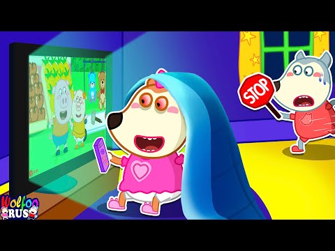 Нет, нет! Сохраняйте здоровье глаз - Wolfoo учит детей хорошим привычкам | Wolfoo Russian