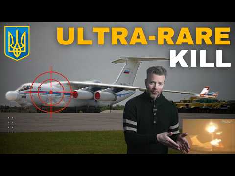 Soviet Laser Plane DESTROYED in Ukraine Drone Strike