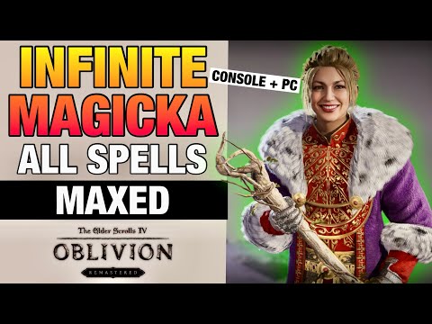 UNLIMITED MAGICKA! Oblivion Remastered Magicka Glitch Boosts ALL SPELLS | Console + PC
