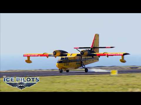 Critical Engine Failure During Water Bomber Crossing | S1 E9 FULL EPISODE | Ice Pilots