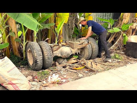 Genius Restores Abandoned Hyundai Truck Bridge After Decades // Complete Restoration