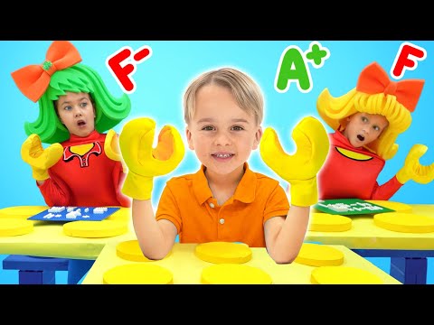 Chris na Escola de Lego - Aventuras divertidas para crianças