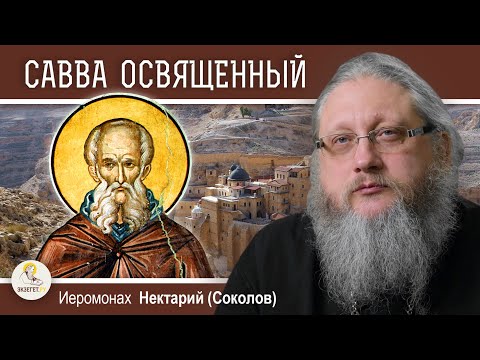САВВА ОСВЯЩЕННЫЙ.  Иеромонах Нектарий (Соколов)