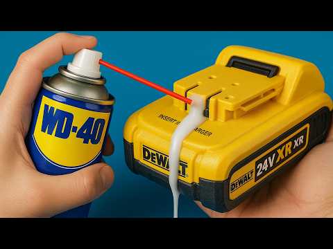 The secret of VD-40 restores any battery in 1 minute! An amazing way to repair !