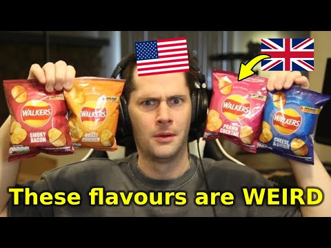 American Tries British Crisps For the First Time