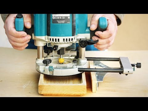Milling a rectangular plate using a guide, milling wood dish