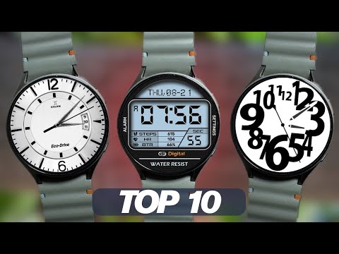 Top 10 FREE Galaxy Watch Faces You Must Try!