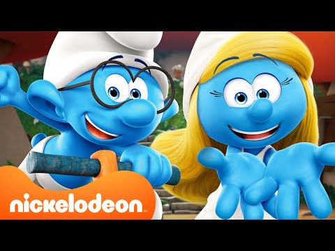 90 MINUTES in Smurf Village 🍄 | Nicktoons
