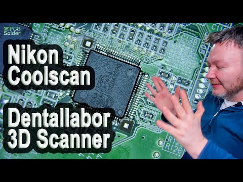 Mikroskop Chaos - Nikon Coolscan und Dentallabor 3D Scanner Reparatur | PCB Solder Berlin