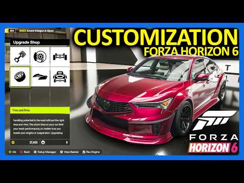 Forza Horizon 6 : Customization, Widebodies, Garages & More!! (FH6 Gameplay)