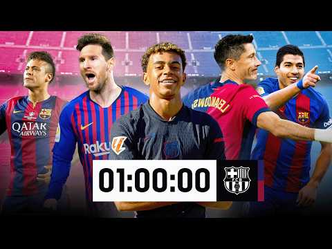 ¡1 HORA de GOLAZOS del FC BARCELONA! 🔥🔝