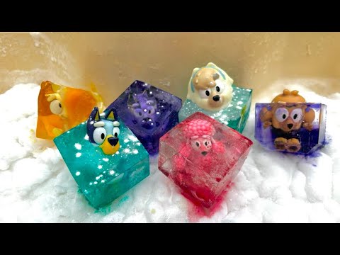 Blueys Snow and Ice Rainbow Day! 🌈 🧊 ❄️