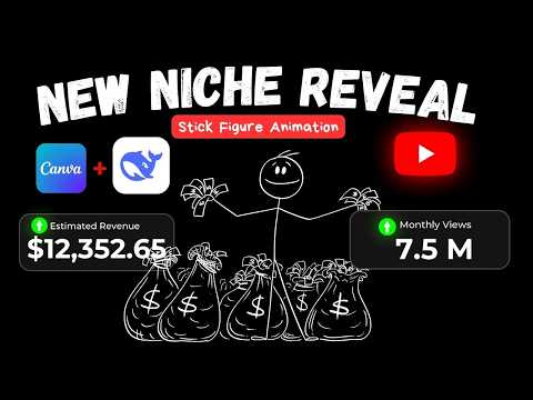 How to Make VIRAL Stick Figure Animation for YouTube Faceless channel( $200/Day)