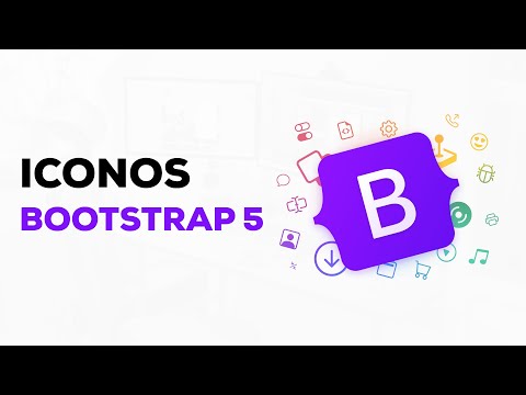 Iconos de Bootstrap 5 - Como utilizarlos en cualquier proyecto