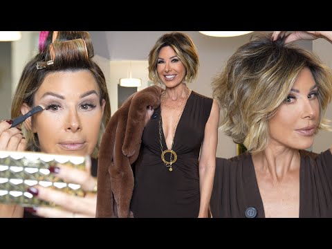 Mocha Latte Holiday Glam: Hair, Makeup & Outfit Tutorial 🎄☕💄| Dominique Sachse