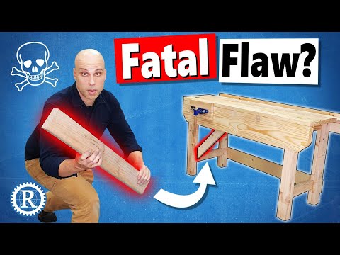 Don't RUIN your workbench with 2x4s. (Use these tips instead.)