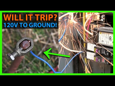 Will 120v To Ground Trip a Circuit Breaker?