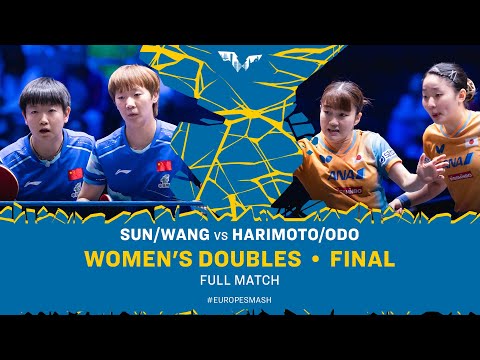 FULL MATCH | Sun/Wang vs Harimoto/Odo | WD Final | #EuropeSmash 2025