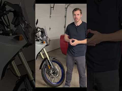 Tenere 700 lowering, Rally Raid lowering links plus Yamaha low seat #tenere700 #adventuremotorcycle