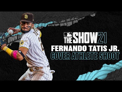 MLB The Show 21 Cover Shoot with Fernando Tatís Jr.! (Behind the scenes with Padres star!)