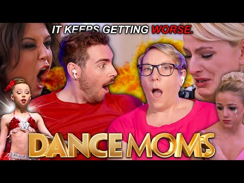 Reacting to STRESSFUL Dance Moms episodes with MY DANCE MOM!! *part 7*