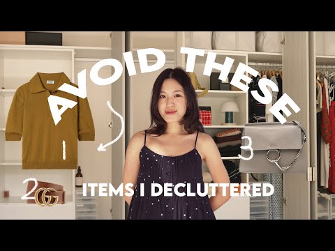 9 Wardrobe Items I ALWAYS Declutter (Avoid These Mistakes)