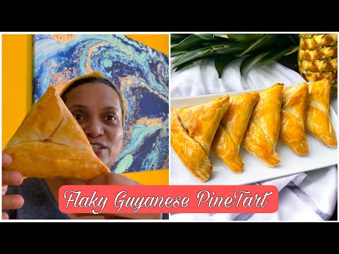 Flaky Guyanese PineTart 🇬🇾🤤