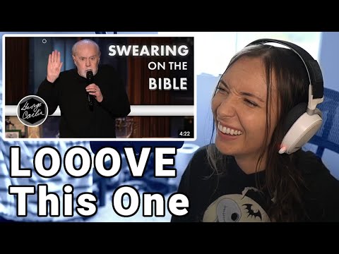 Ex-Mormon American Reacts to Swearing on the Bible | George Carlin