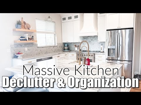 MASSIVE KITCHEN EXTREME DECLUTTER & ORGANIZE
