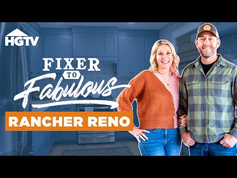 From Bland Rancher to Chic, Blue Farmhouse – Full Episode Recap | Fixer to Fabulous | HGTV