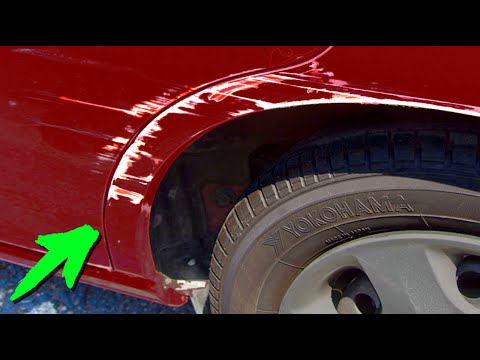 Царапины на автомобиле - убираем с помощью WD-40