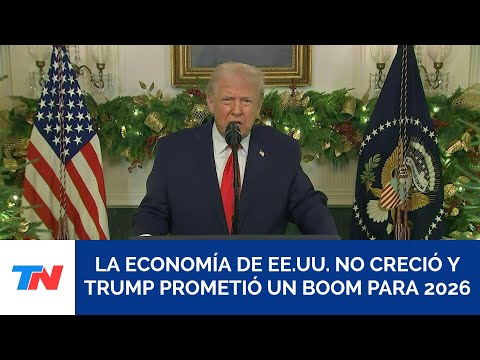 Trump prometió un boom económico para 2026 para contener el nerviosismo por la falta de crecimiento